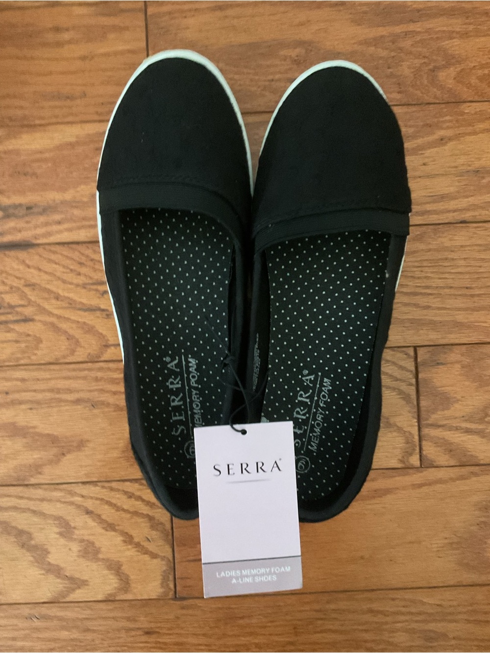 Serra Ladies Memory Foam A-Line Shoes - Brand New